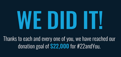 $22,000 for #22andYou