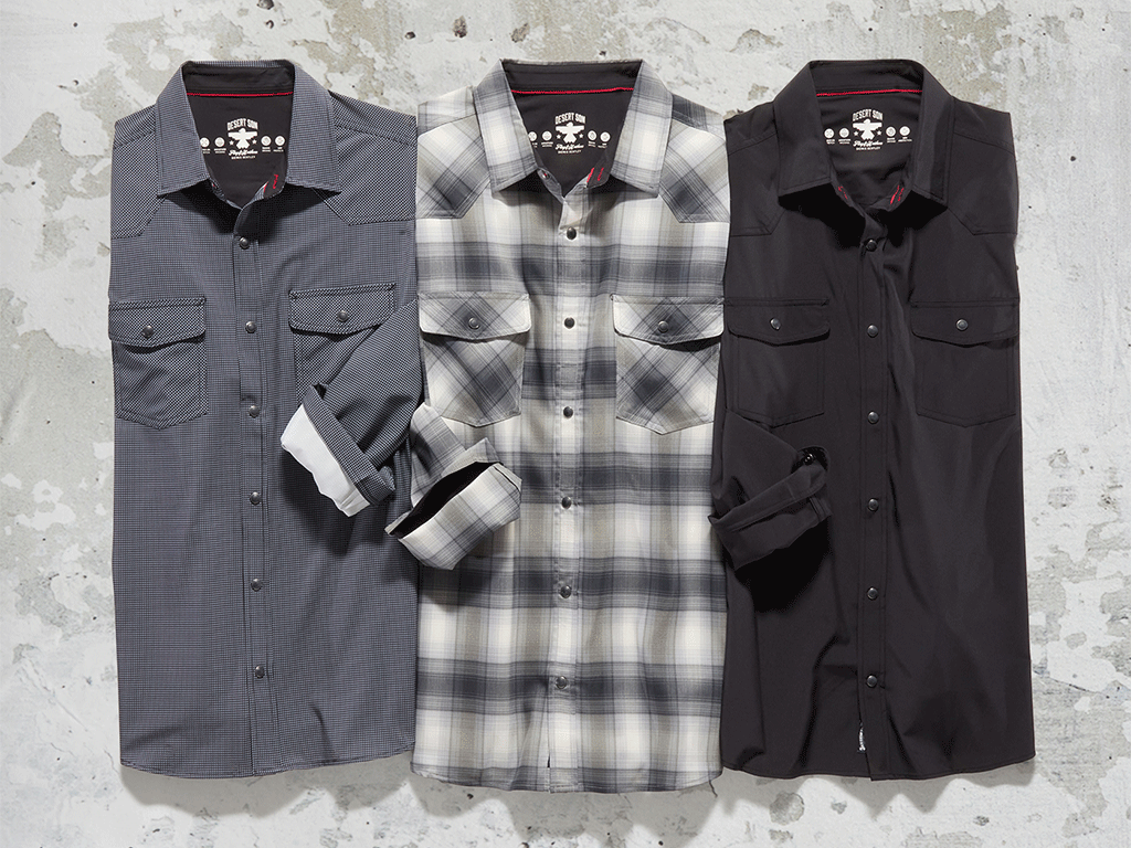 Hellbilly Pentagram Western Shirt main image 0