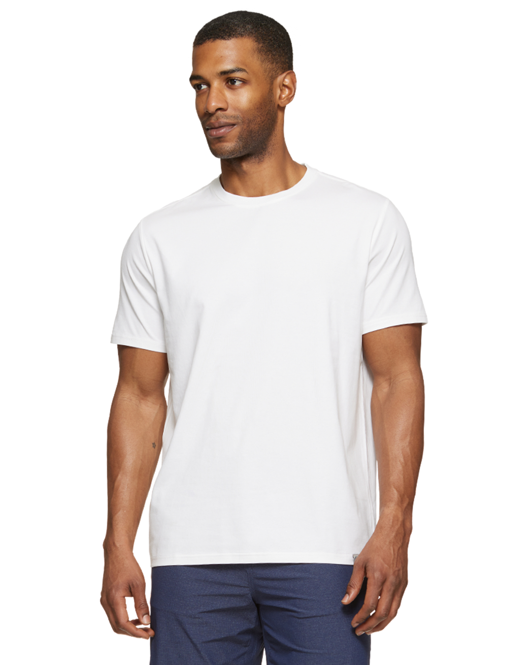 ESSENTIAL STRETCH COMFORT CREWNECK TEE