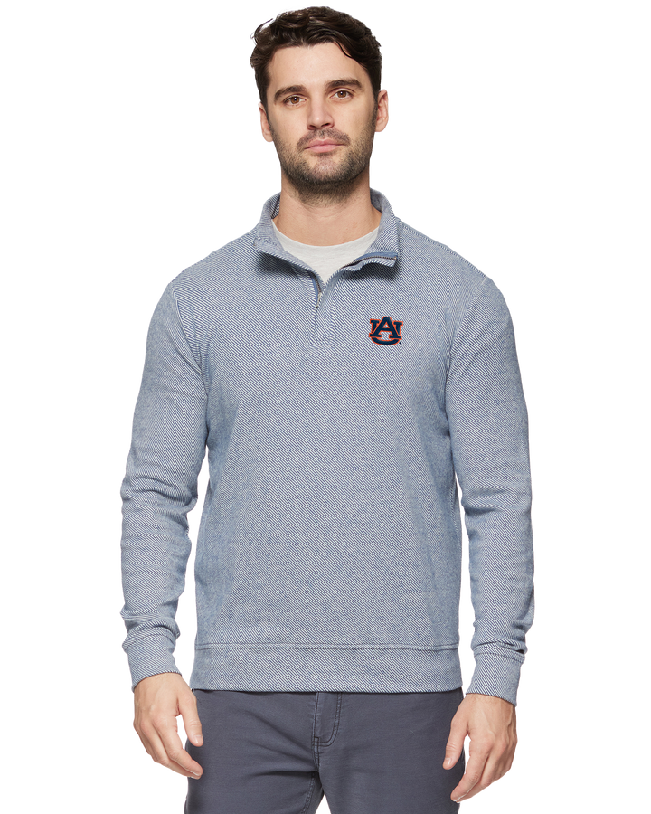AUBURN HERO STRETCH KNIT 1/4-ZIP