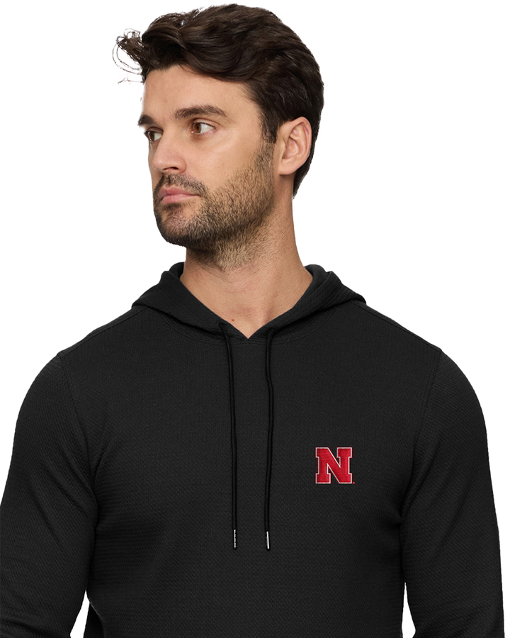 NEBRASKA CHATSWORTH SOFT WAFFLE HOODIE