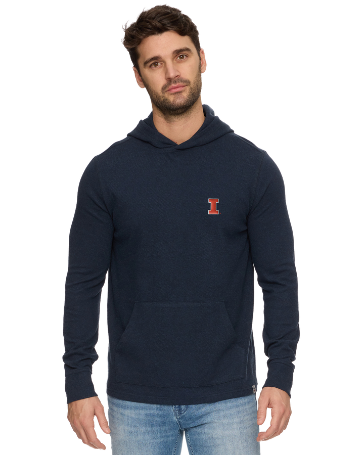 ILLINOIS HERO STRETCH KNIT HOODIE