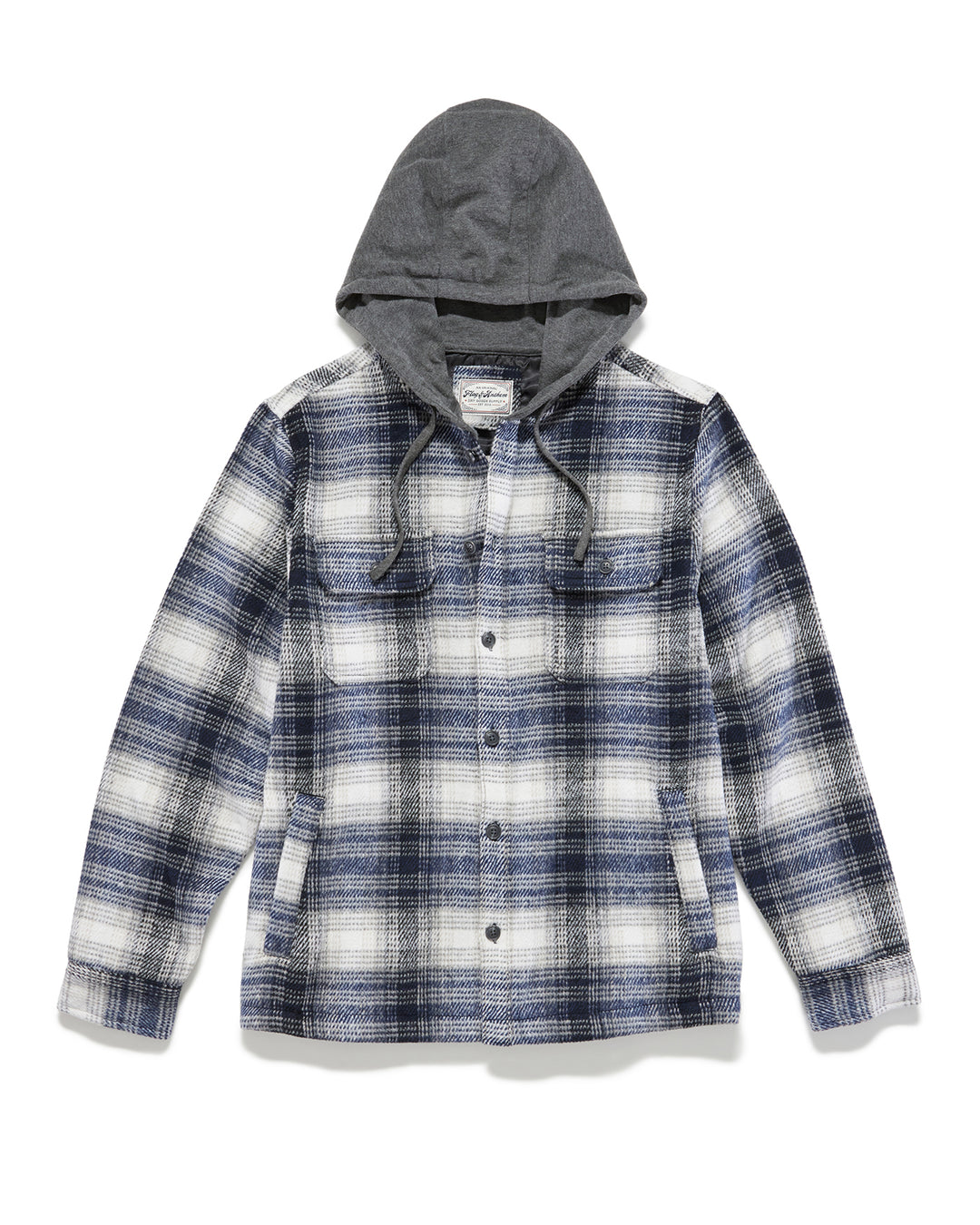 SACRAMENTO HOODED SHIRT JACKET