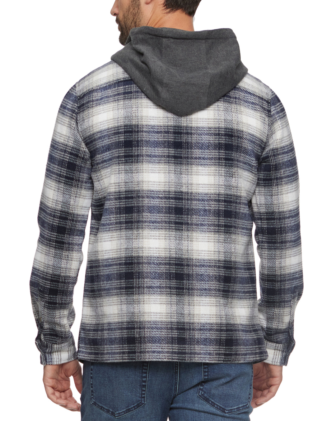 SACRAMENTO HOODED SHIRT JACKET