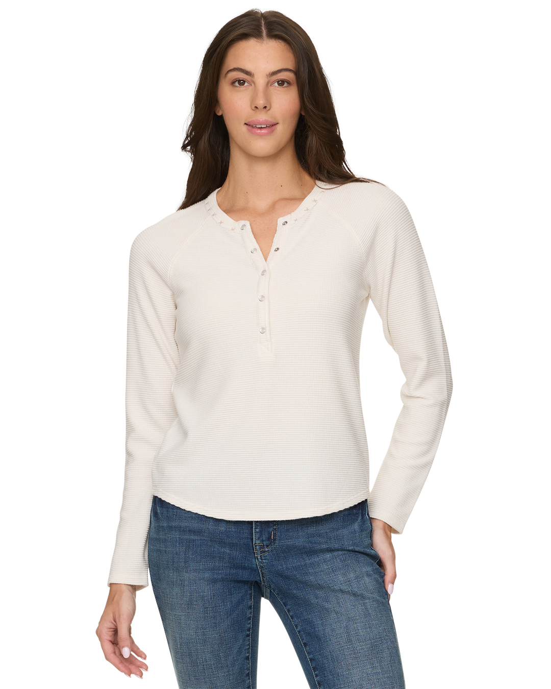 CAMBRIA WAFFLE HENLEY