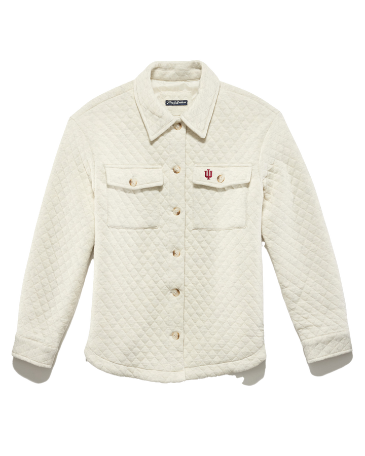 INDIANA ELIZABETH QUILTED KNIT SHACKET
