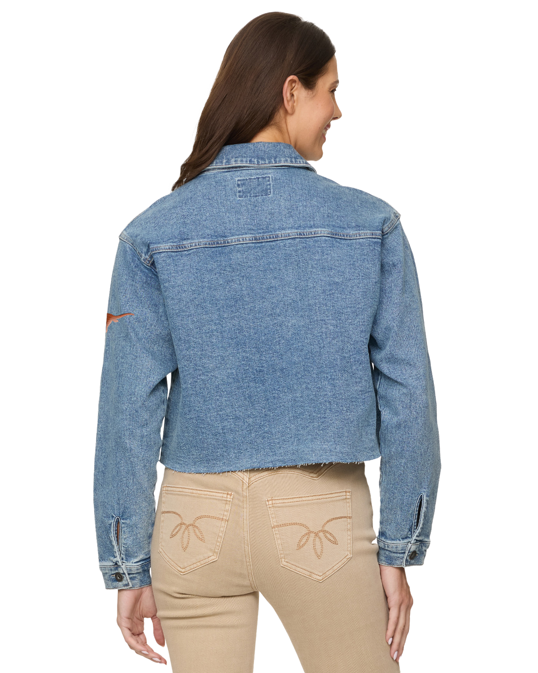 TEXAS SIDNEY CROPPED DENIM JACKET
