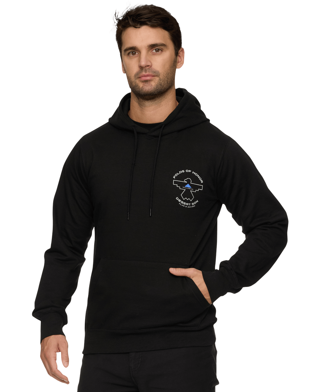 FOLDS OF HONOR CAMO RISER HOODIE – Flag & Anthem