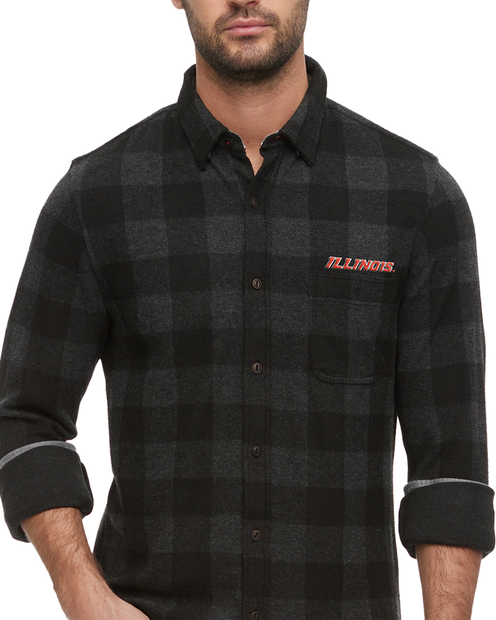 ILLINOIS HERO STRETCH FLANNEL SHIRT