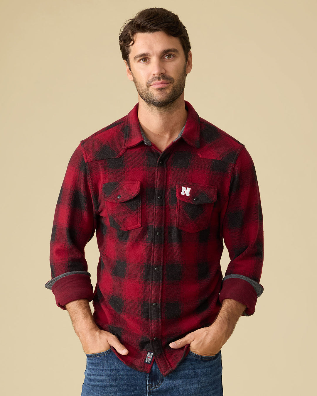 NEBRASKA HERO STRETCH FLANNEL SHIRT