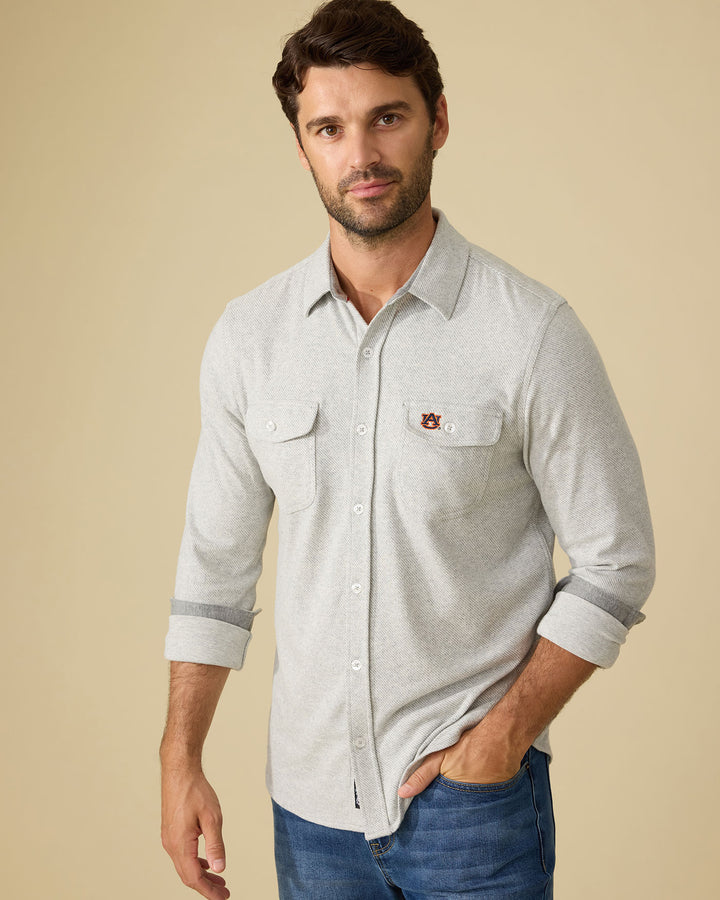 AUBURN HERO STRETCH FLANNEL SHIRT