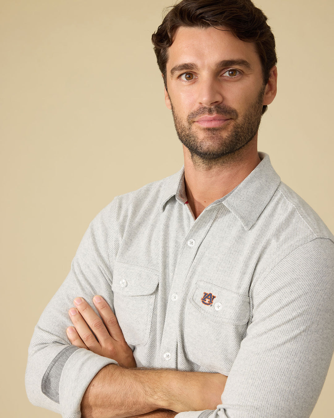 AUBURN HERO STRETCH FLANNEL SHIRT