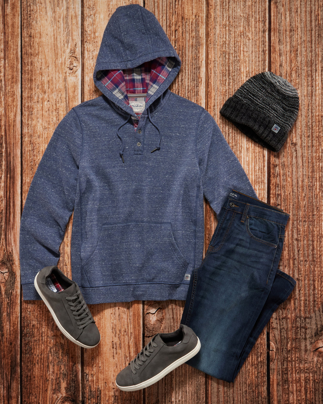 F&A CLASSIC SHERPA-LINED BEANIE