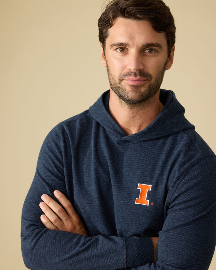 ILLINOIS HERO STRETCH KNIT HOODIE