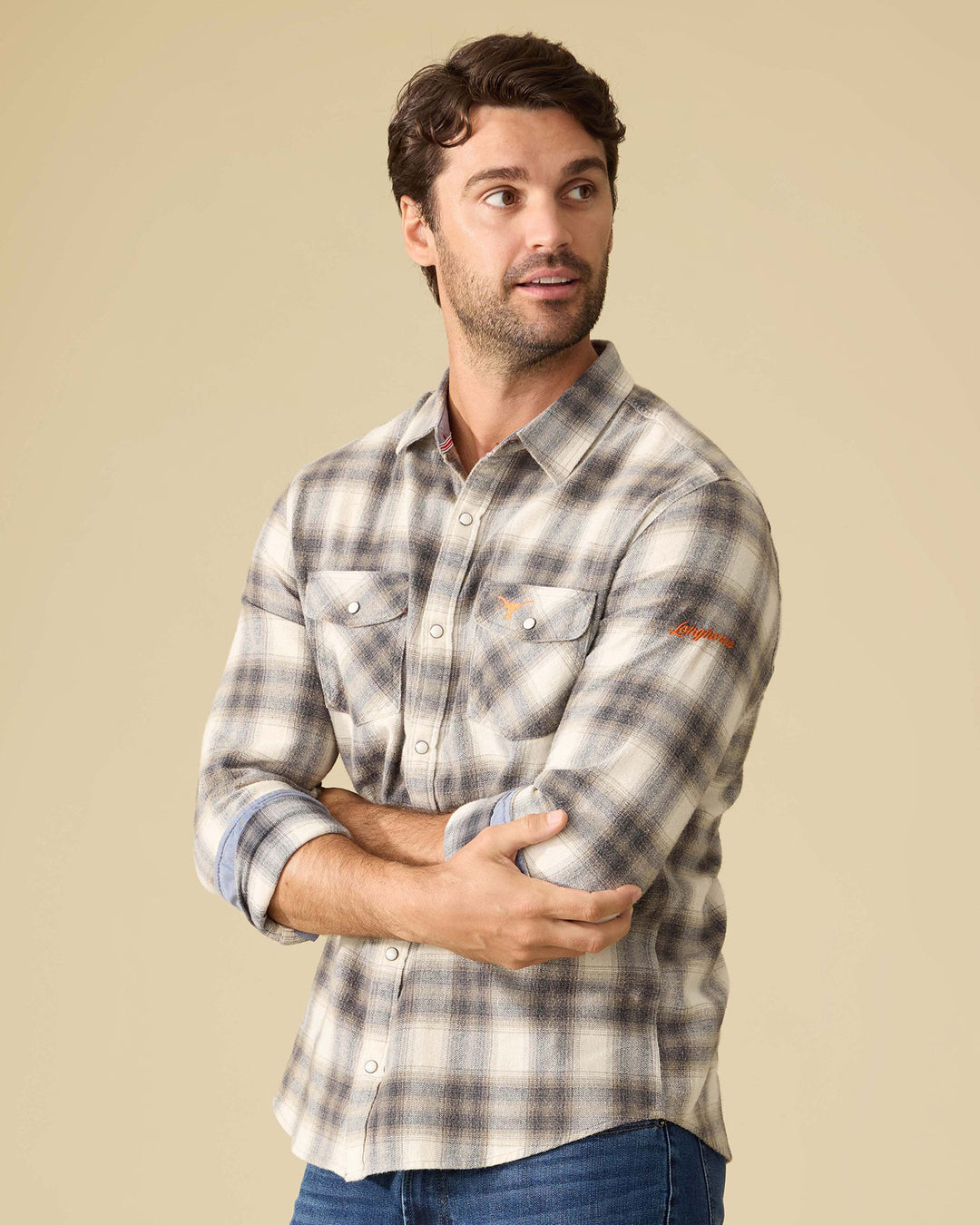 TEXAS ALMA VINTAGE WASHED FLANNEL SHIRT