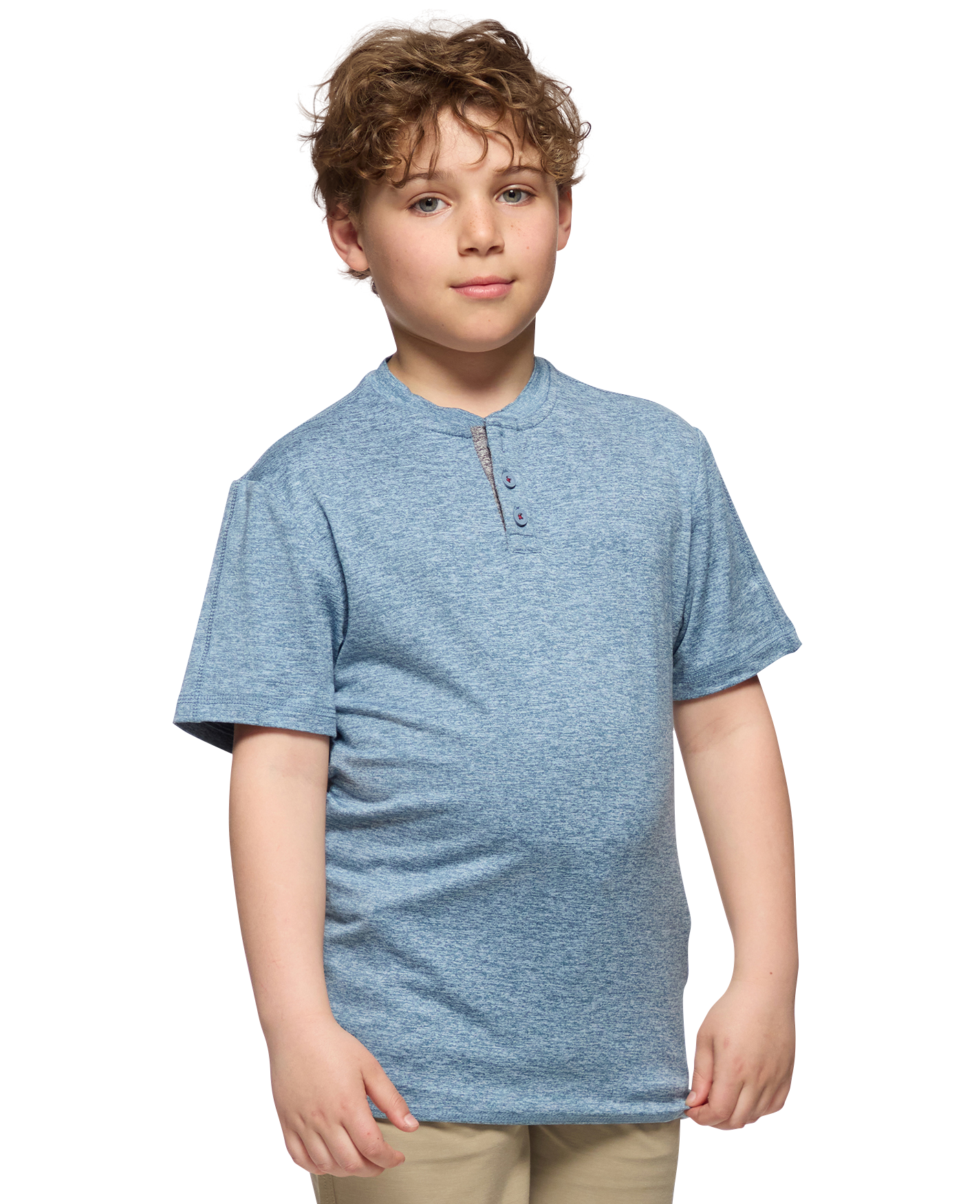 BOYS ALL-DAY STRETCH HENLEY – Flag & Anthem