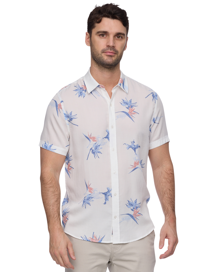 CHARLESTON TROPICAL PRINT SHIRT