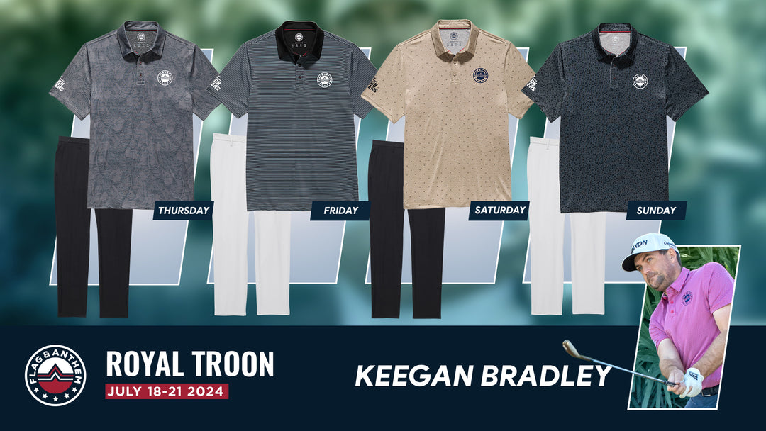 2024 Open Championship Clothing Script: Keegan Bradley