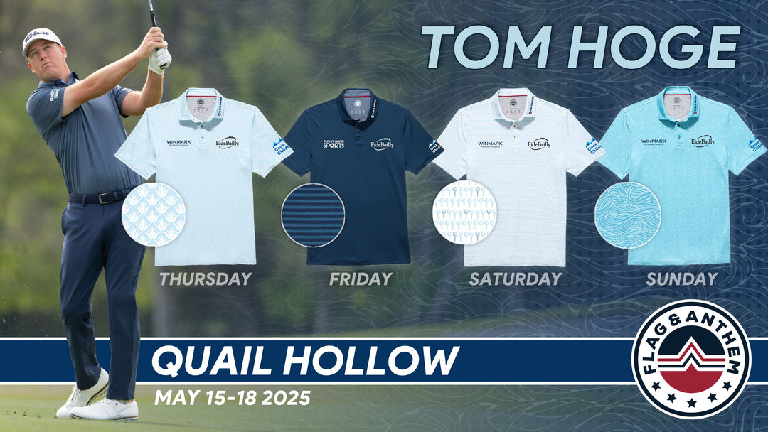 2025 PGA Championship Apparel Scripting: Tom Hoge