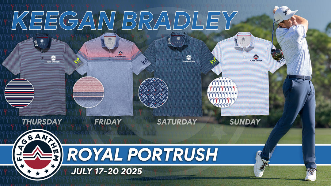 The Open Championship 2025 Apparel Scripting: Keegan Bradley