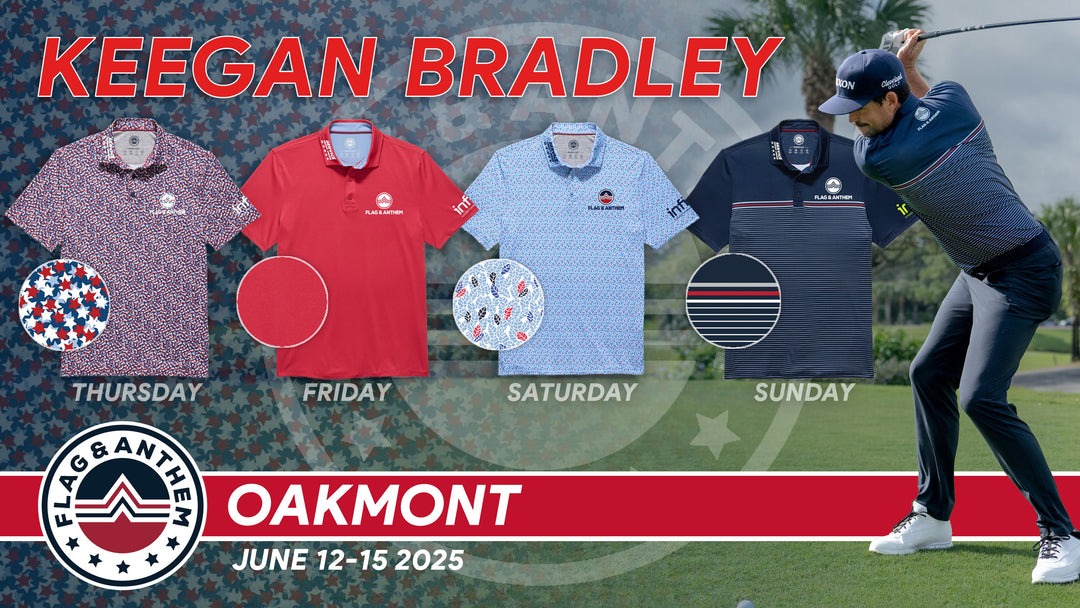 2025 U.S Open Apparel Scripting: Keegan Bradley