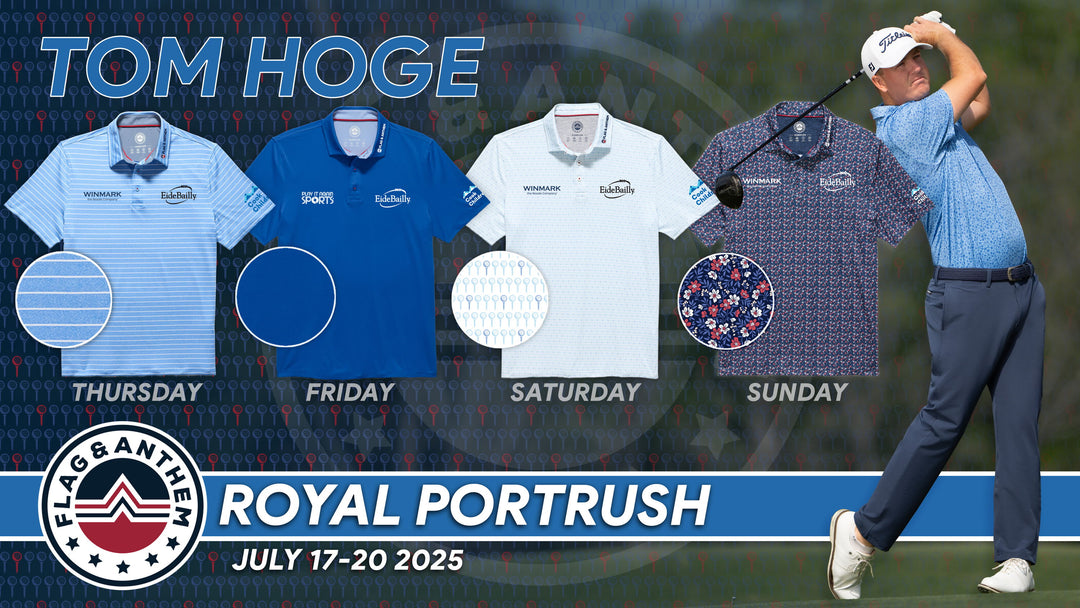 The Open Championship 2025 Apparel Scripting: Tom Hoge
