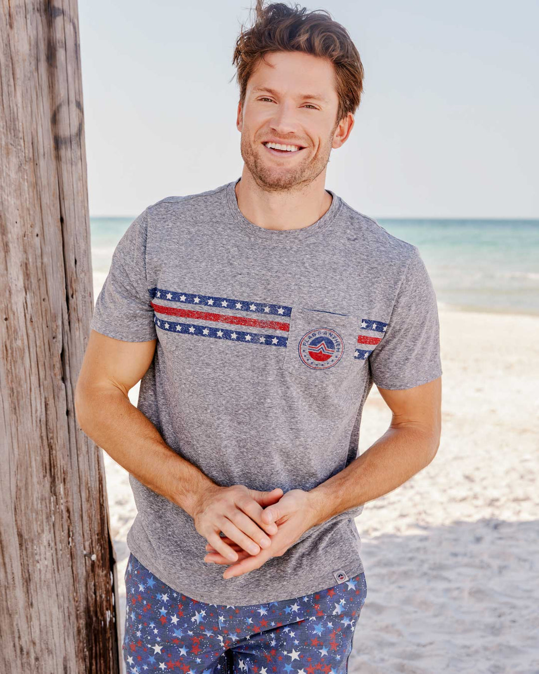 ‍ICON LOGO POCKET TEE (FREE GIFT)