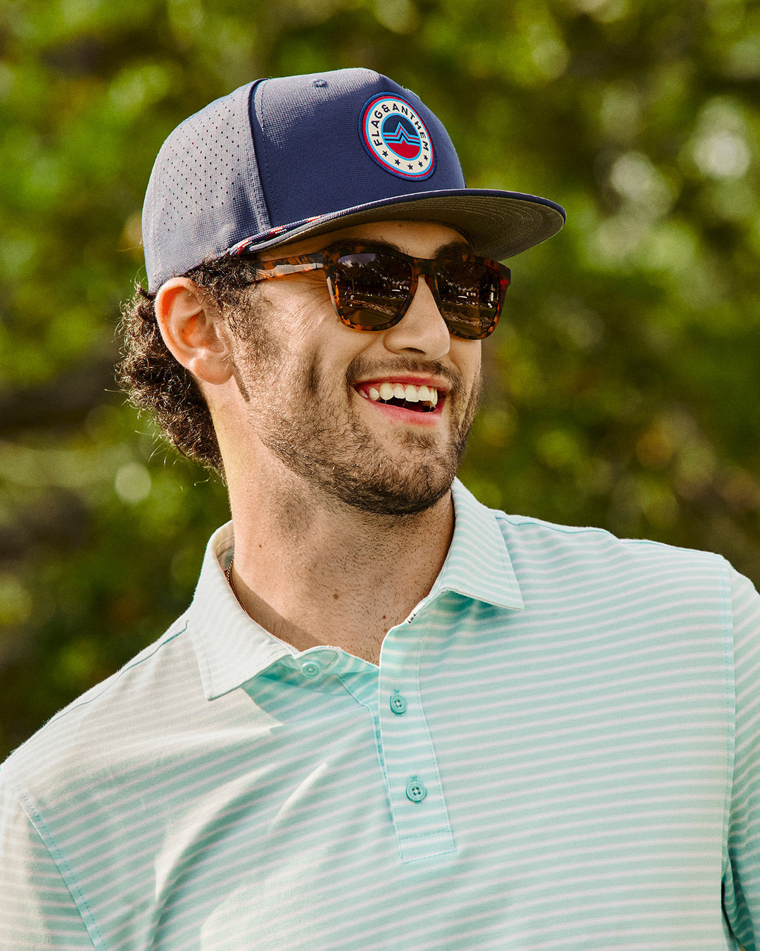 ELITE MINI STRIPE PERFORMANCE POLO