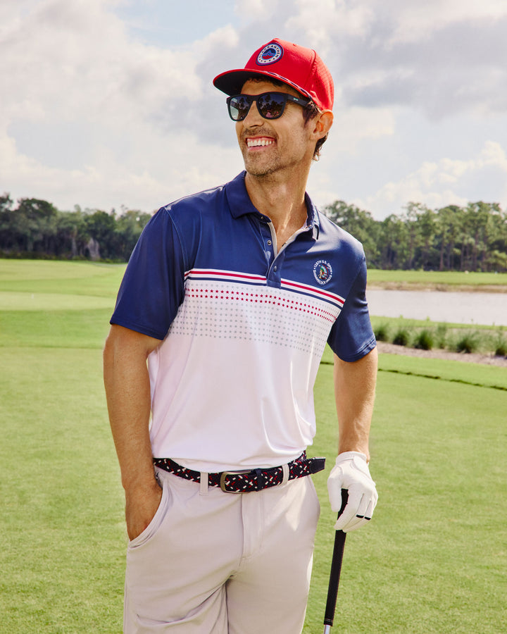 2026 U.S. OPEN BANNER PERFORMANCE POLO