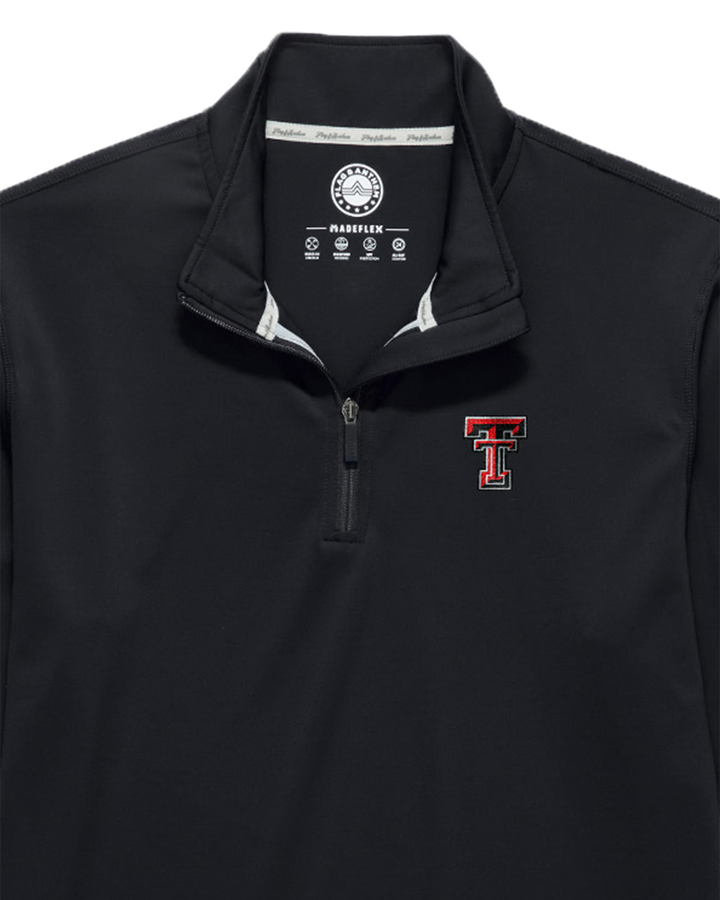 TEXAS TECH MADEFLEX JOURNEY STRETCH 1/4-ZIP
