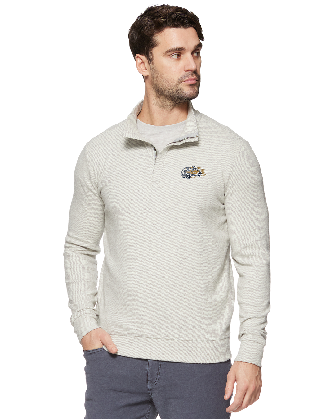 GEORGIA TECH HERO STRETCH KNIT 1/4-ZIP