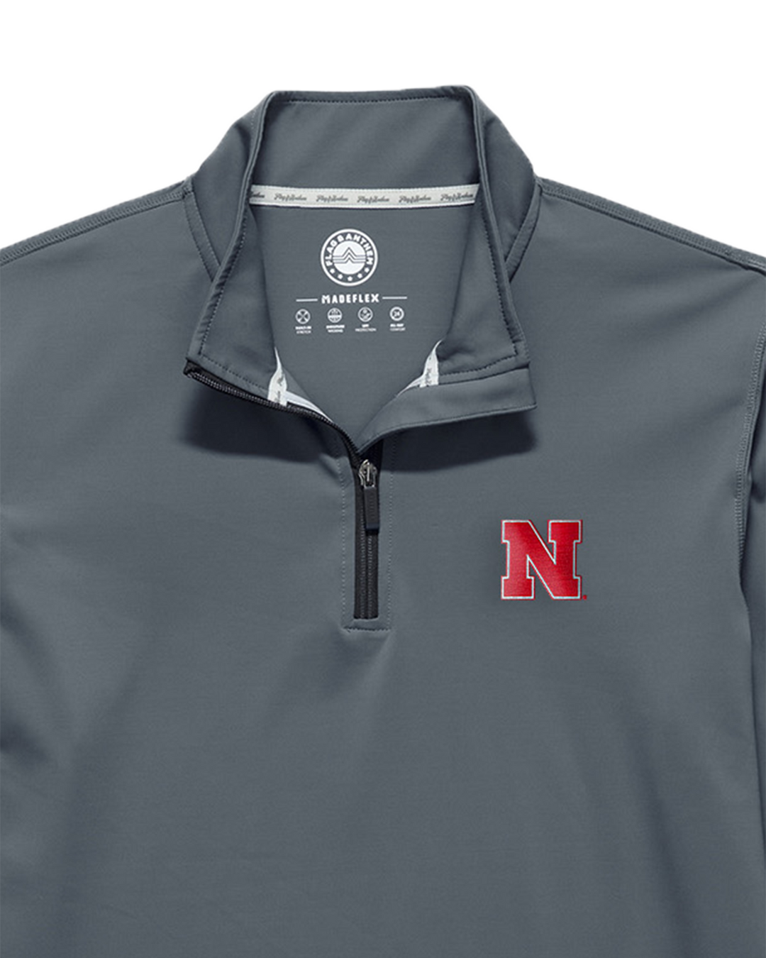 NEBRASKA JOURNEY PERFORMANCE 1/4-ZIP