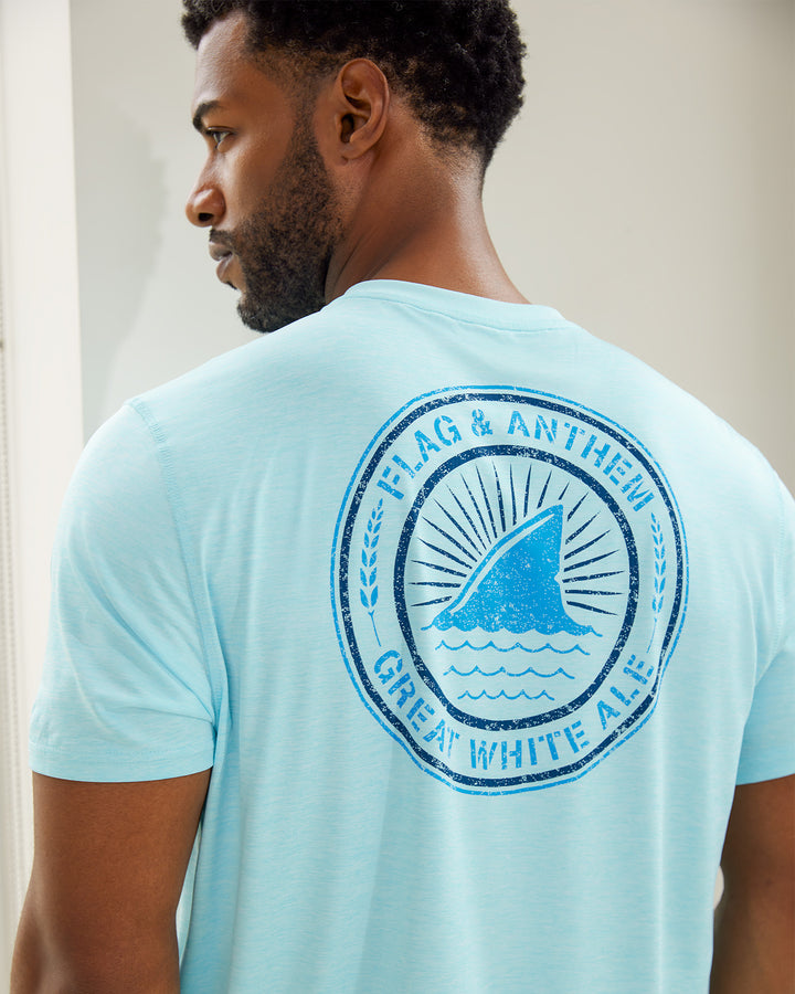 GREAT WHITE ALE PERFORMANCE TEE