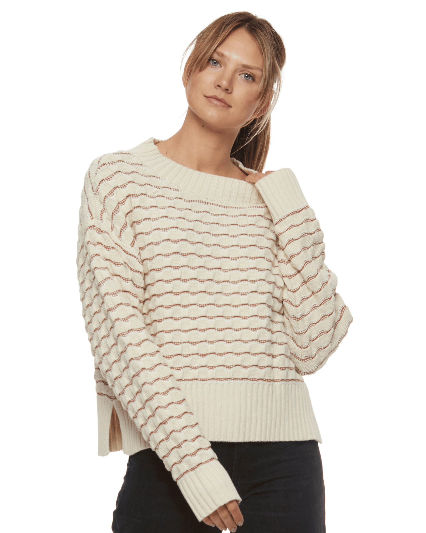 TAYLOR TEXTURED SWEATER