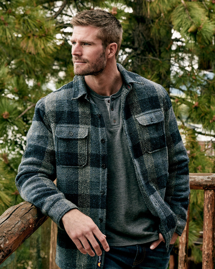 HANKINS SHERPA-LINED JACKET