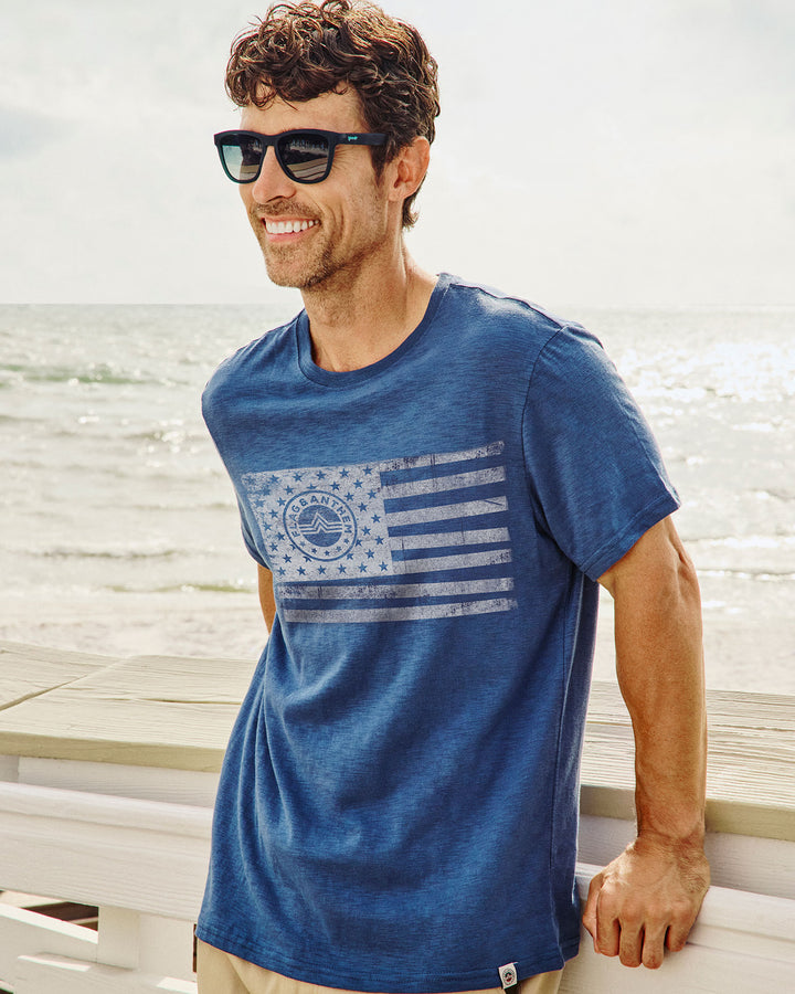 CORE FLAG SLUB TEE