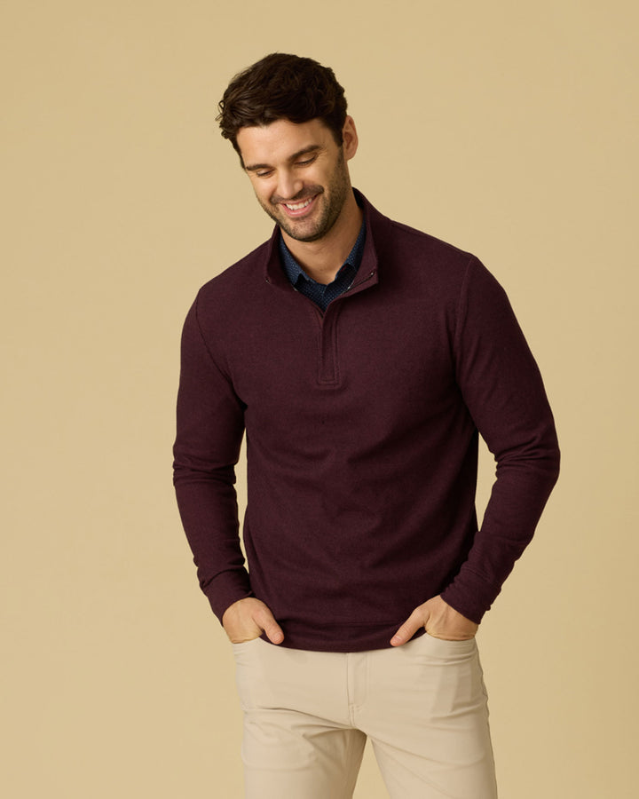 HERO STRETCH KNIT 1/4-ZIP