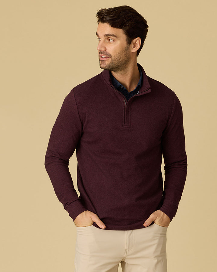 HERO STRETCH KNIT 1/4-ZIP
