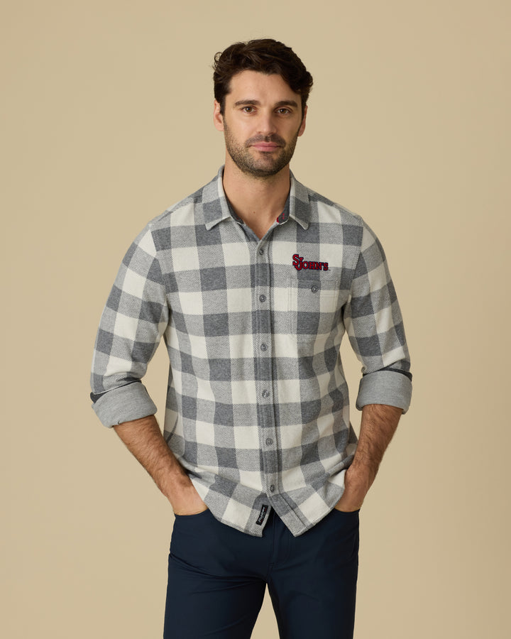 ST. JOHN'S HERO STRETCH FLANNEL SHIRT