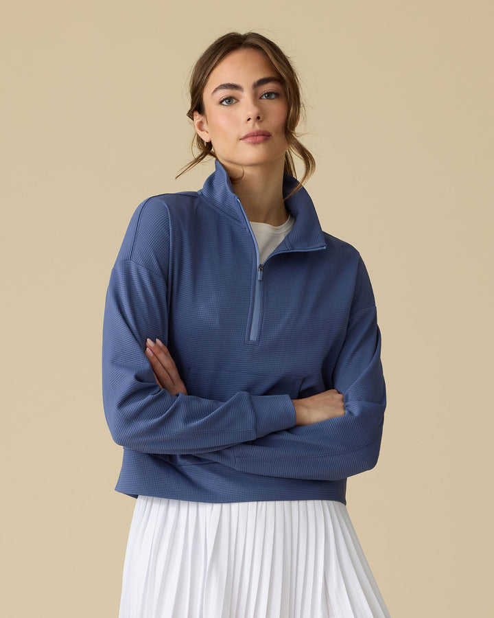 HAILEYVILLE PERFORMANCE WAFFLE 1/4-ZIP