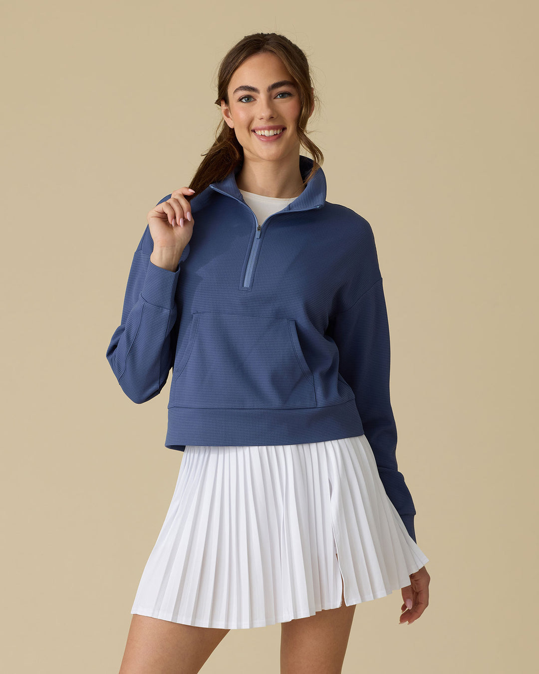 HAILEYVILLE PERFORMANCE WAFFLE 1/4-ZIP