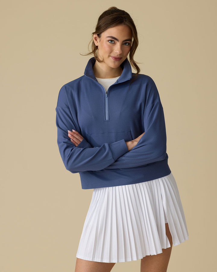 HAILEYVILLE PERFORMANCE WAFFLE 1/4-ZIP