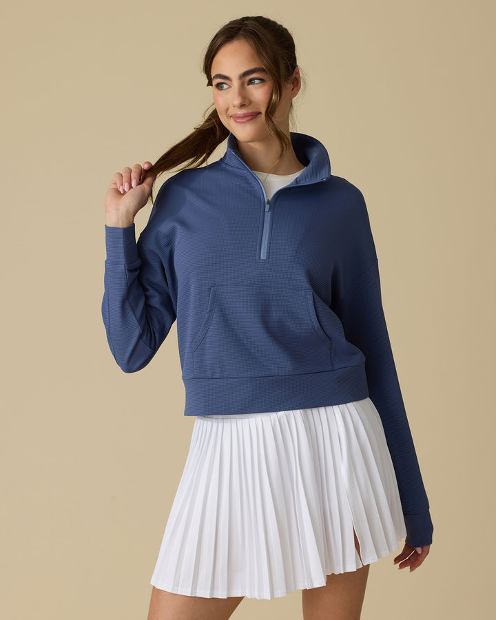 HAILEYVILLE PERFORMANCE WAFFLE 1/4-ZIP