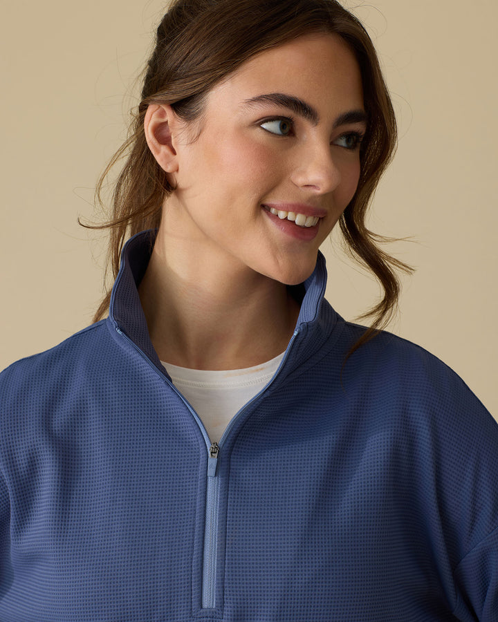 HAILEYVILLE PERFORMANCE WAFFLE 1/4-ZIP