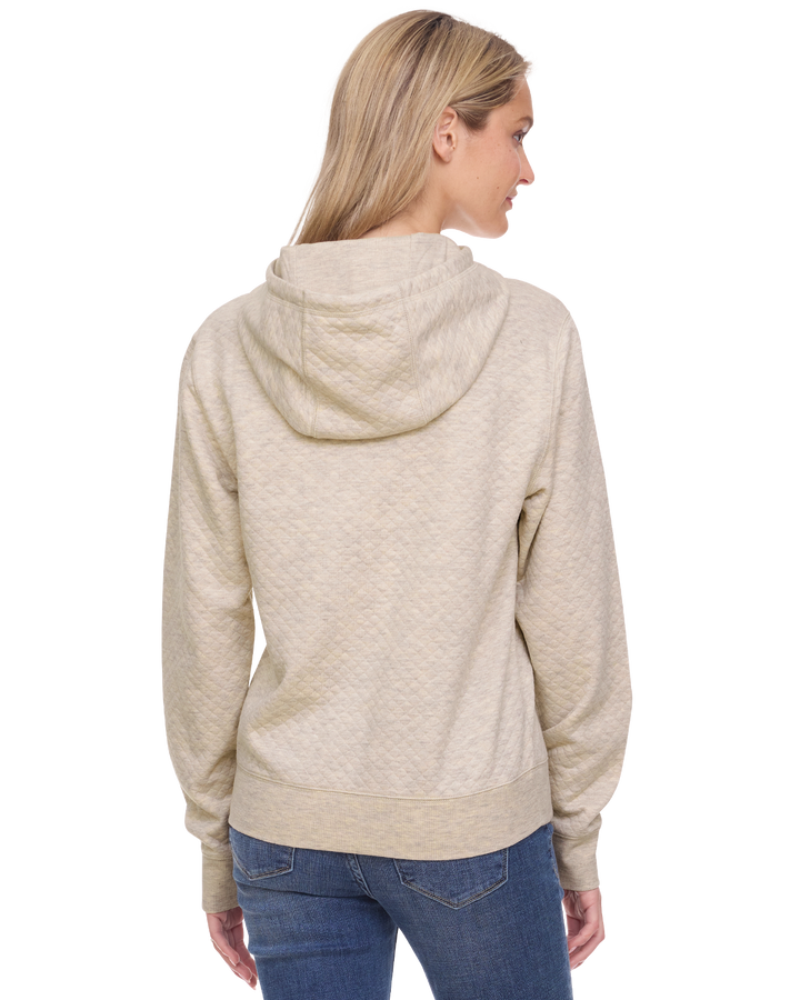 WOMEN'S BRADNER SUPER SOFT QUILTED HOODIE