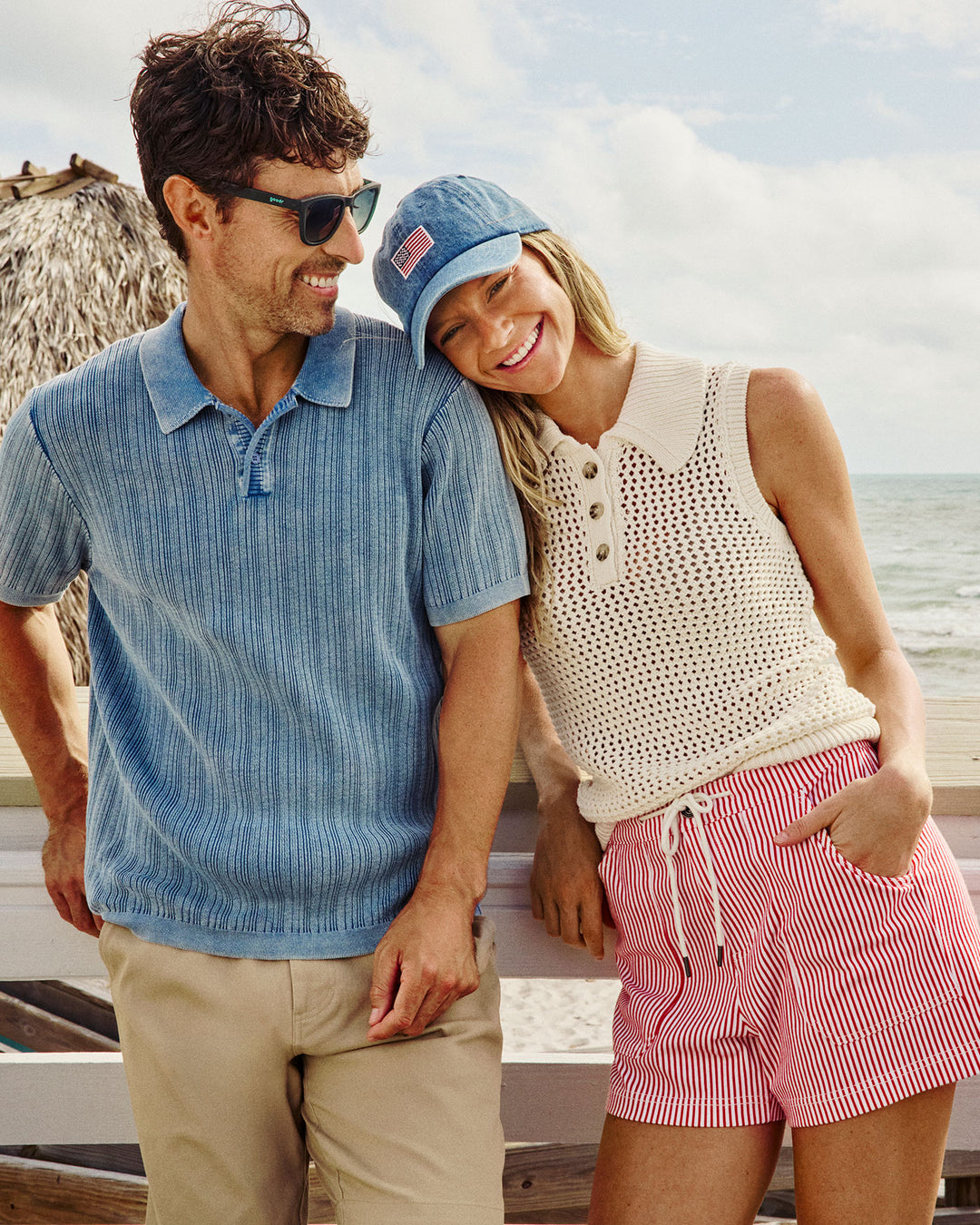 A250 LEIGH KNIT SWEATER POLO