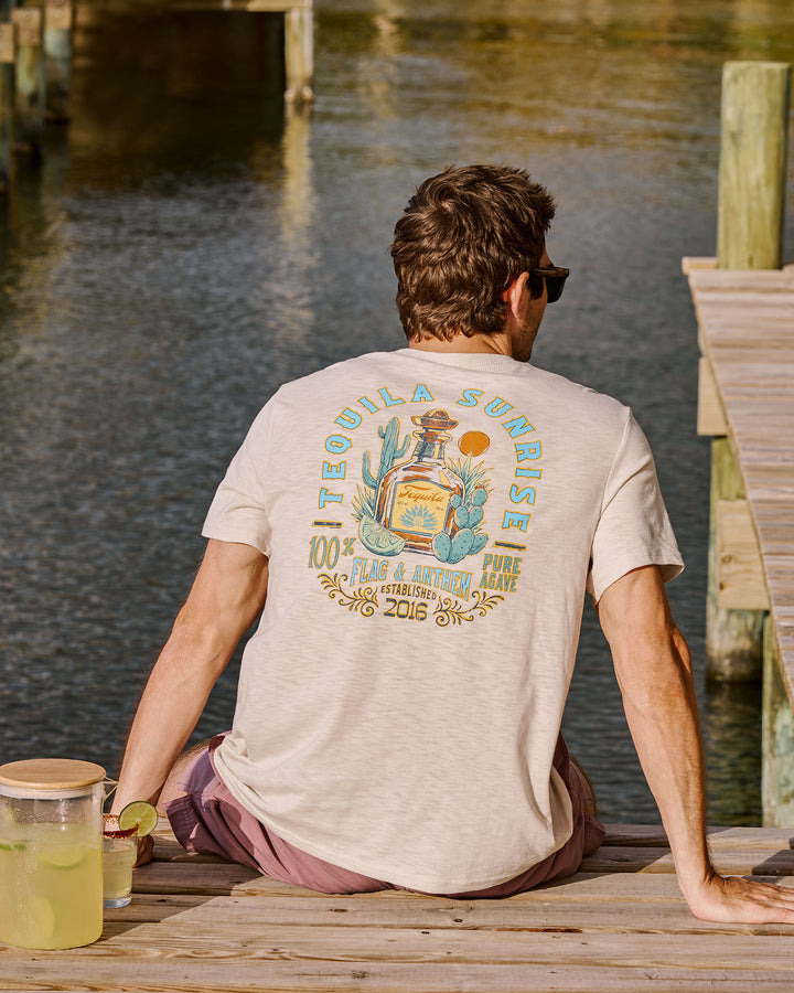 TEQUILA SUNRISE SLUB TEE