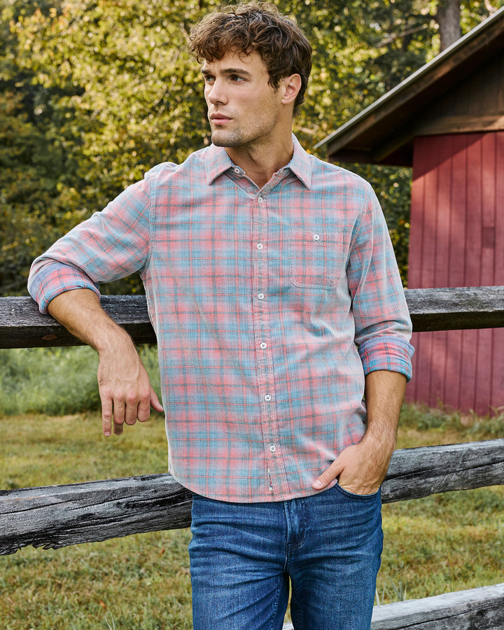 ALLEN VINTAGE WASHED CORDUROY SHIRT