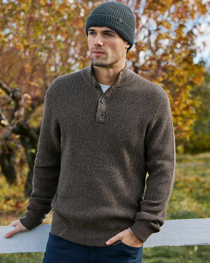 DENVER COOLING MOCK NECK SWEATER