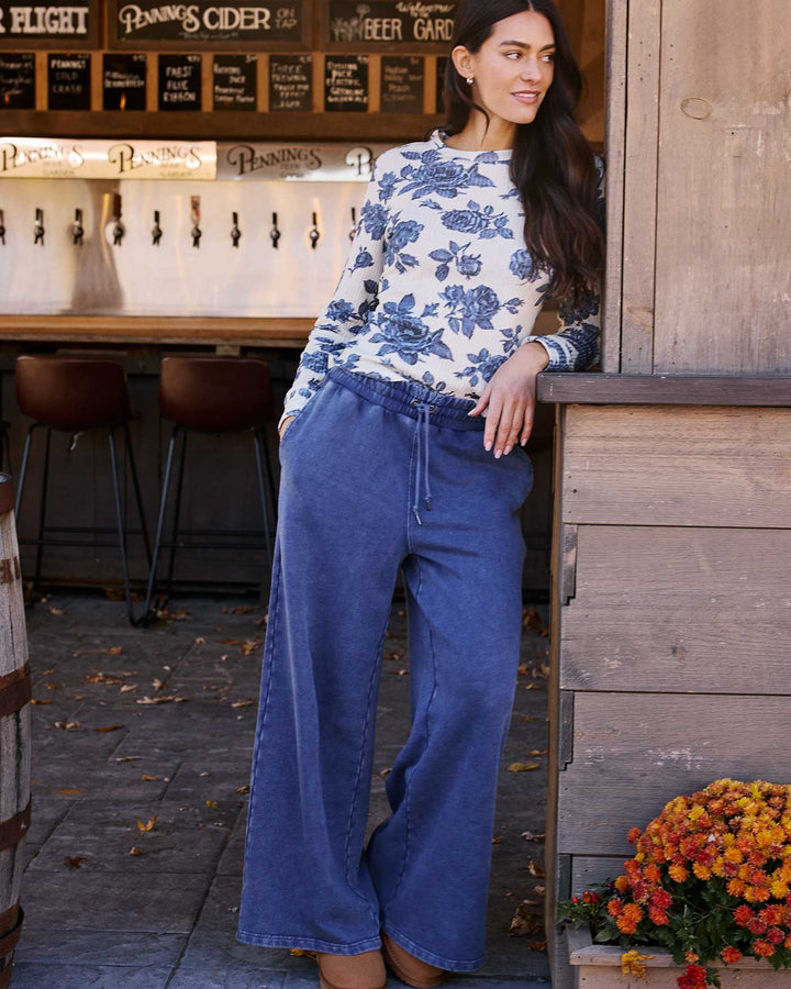 BURLEIGH DRAWSTRING TERRY PANT